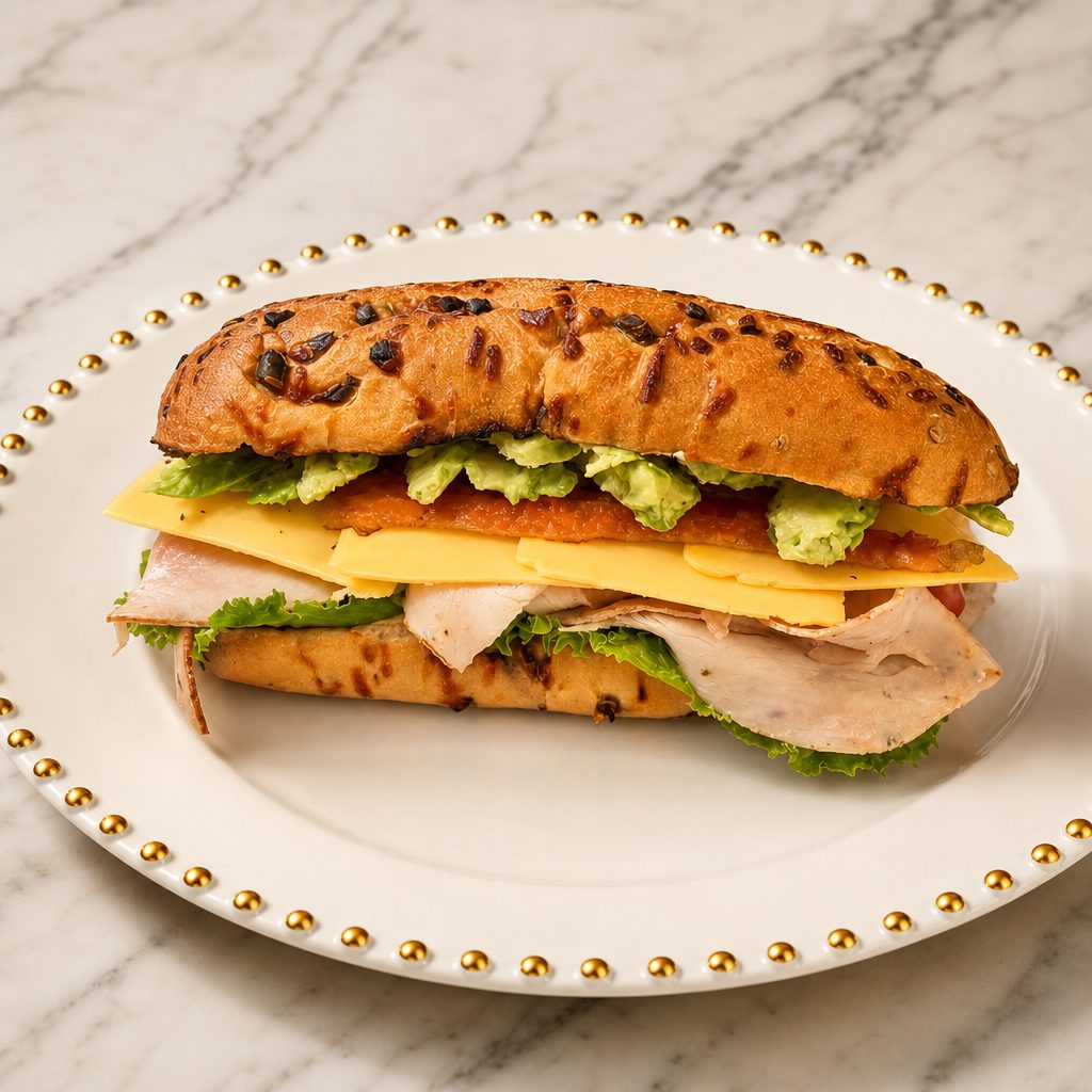The firehouse Gouda Sandwich.