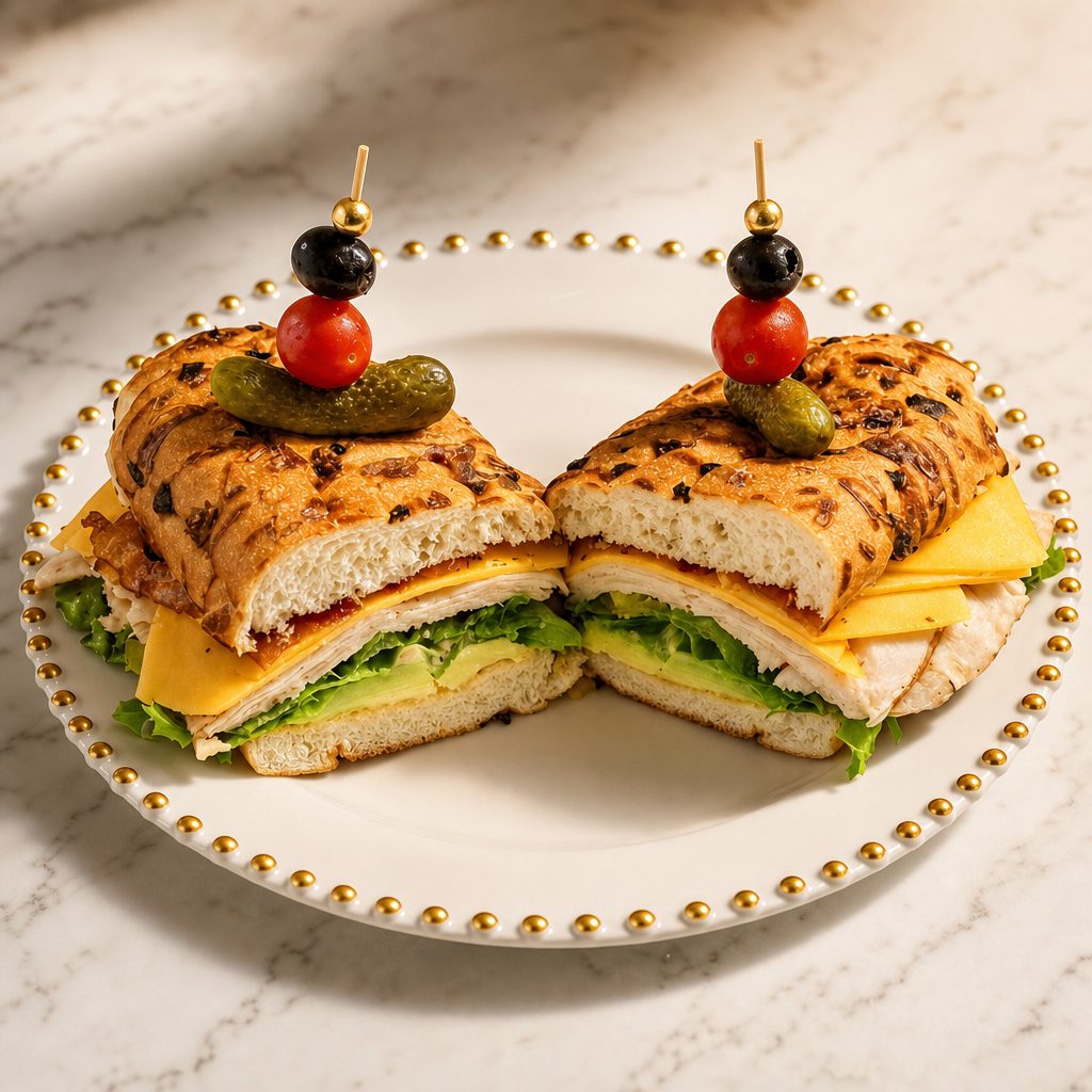 The Smoke House Hero Sandwich.