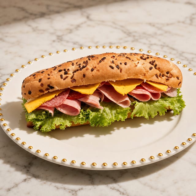 The Zesty Italiano Sandwich.