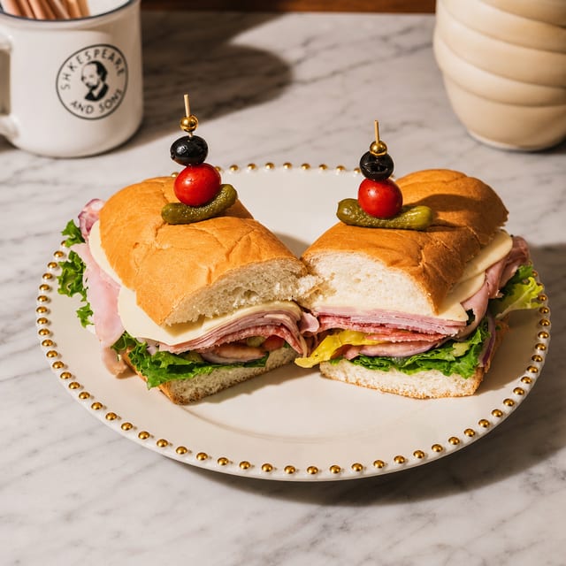 The Grand Deli Sandwich.
